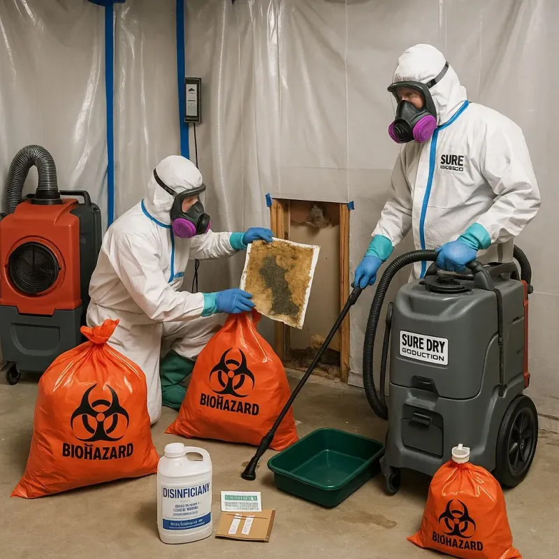 Contaminated Water Handling Protocols process in Cudahy, WI